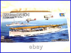 1/350 Trumpeter US Navy Aircraft Carrier USS Langley CV 1 Kit # 05631