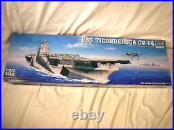 1/350 Trumpeter US Navy Aircraft Carrier USS Ticonderoga CV 14 # 5609