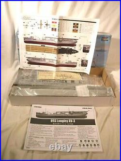 1/350 Trumpeter US Navy First Aircraft Carrier USS Langley AV-3 Kit # 5632