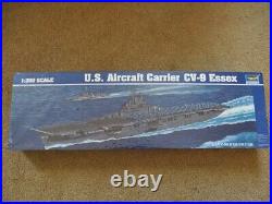 1/350 US Aircraft Carrier CV-9 Essex Model Ship Kit Trumpeter 1350 Sealed