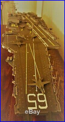 1/350 USS Enterprise CVN-65 Aircraft Carrier Finished Staged