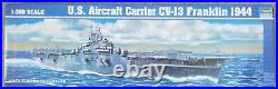 1/350 USS Franklin CV-13 Aircraft Carrier 1944 Trumpeter #05604 Fact. Seal MISB