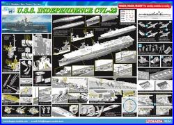 1/350 USS Independence CVL-22 2025 Bonus Version Dragon #1024 Factory Seal MISB