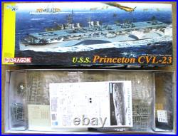 1/350 USS Princeton CVL-23 Model Ship Kit Dragon New Open Box 1350