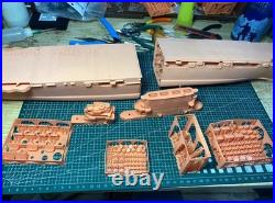 1/350 USS Saratoga (Lexington-class) Aircraft Carrier(full Hull/waterline)