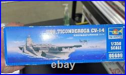 1/350 USS Ticonderoga CV-14 Aircraft Carrier, Trumpeter Model Kit 05609