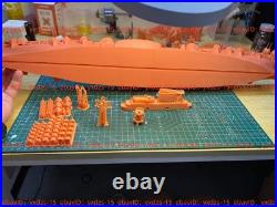 1/350 Wwii Italian Aircraft Carrier Aquila Eagle(full Hull/waterline)