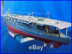 1/400 IJN AKAGI JAPANESE AIRCRAFT CARRIER BUILD AND PAINTED