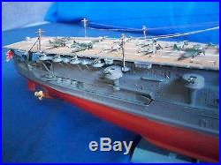 1/400 IJN AKAGI JAPANESE AIRCRAFT CARRIER BUILD AND PAINTED