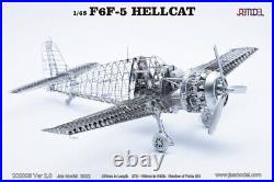 1/48 US NAVY WWII Carrier Fighter F6F-5 Hellcat PE Model Ver 2.0 JasModel 202006