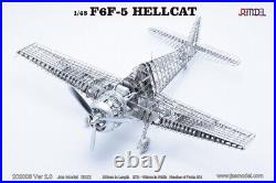 1/48 US NAVY WWII Carrier Fighter F6F-5 Hellcat PE Model Ver 2.0 JasModel 202006