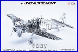 1/48 US NAVY WWII Carrier Fighter F6F-5 Hellcat PE Model Ver 2.0 JasModel 202006