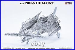 1/48 US NAVY WWII Carrier Fighter F6F-5 Hellcat PE Model Ver 2.0 JasModel 202006