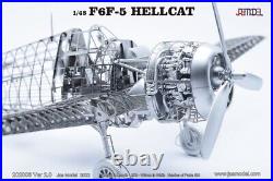 1/48 US NAVY WWII Carrier Fighter F6F-5 Hellcat PE Model Ver 2.0 JasModel 202006