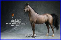 1/6 Animal Statue MRZ051-3 Arabian Horses Resin Figurine Scene Props Figure