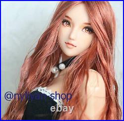 1/6 Anime eliza Girl Long Hair Head Sculpt Fit 12'' Phicen TBL HT Figure Body