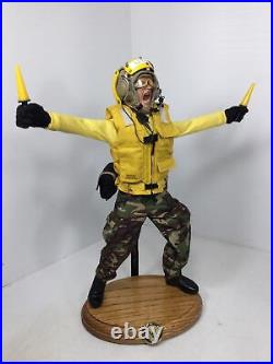 1/6 Custom Us Navy Carrier Vfa-41 Flight Control Deck Crew Officer F-18 F-14 DID 1/6 Custom Us Navy Carrier Vfa-41 Flight Control Deck Crew Officer F-18 F-14 DID
