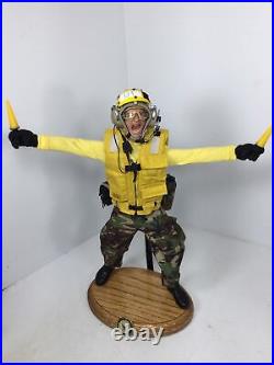 1/6 Custom Us Navy Carrier Vfa-41 Flight Control Deck Crew Officer F-18 F-14 DID 1/6 Custom Us Navy Carrier Vfa-41 Flight Control Deck Crew Officer F-18 F-14 DID