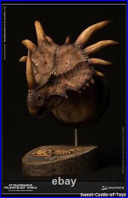 1/6 DAM Museum Series Stracosaurus Bust Collectible Statue Brown Ver. MUS004B