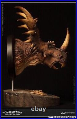 1/6 DAM Museum Series Stracosaurus Bust Collectible Statue Brown Ver. MUS004B