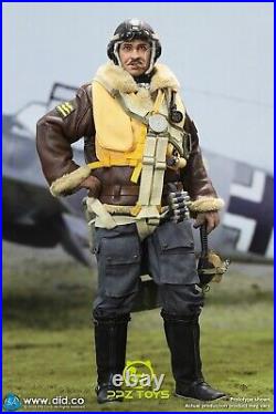 1/6 DID Military Action Figure WWII German Luftwaffe Ace Pilot Galland D80165