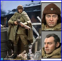 1/6 DID WWII USSR Battle of Stalingrad Vasily Soviet Sniper Anni R80139B Figure