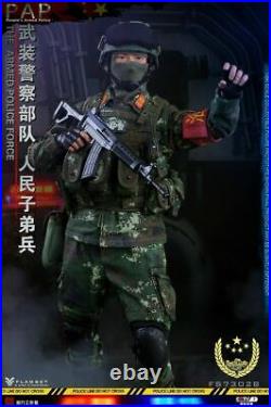 1/6 FLAGSET PAP Man Soldier Doll Armed Police Force Action Figure FS73028 BoxSet