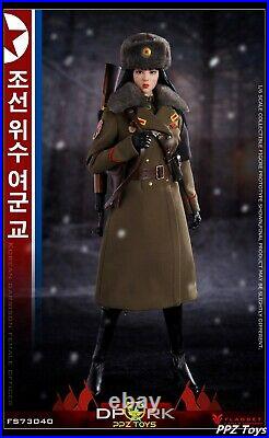 1/6 Flagset Military Action Figure Korean Garrison Female Officer DPRK 73040