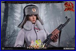 1/6 Flagset Military Red Alert Soviet Female Figure Officer 2.0 Natasha 73044
