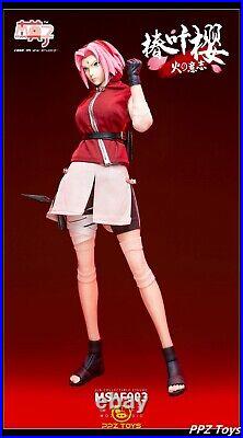 1/6 Moz Studio MSAF003 Haruno Sakura Female Collectible Action Figure In Stock