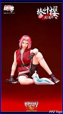 1/6 Moz Studio MSAF003 Haruno Sakura Female Collectible Action Figure In Stock