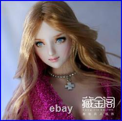 1/6 OB Anime Girl obusit Head Carving Pale Skin Head Fit 12'' UD LD TBL Body Toy