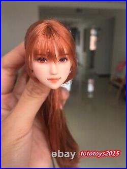 1/6 OB Beauty Female Ninja Cosplay Head Sculpt Fit 12'' PH UD LD Figure Body Toy