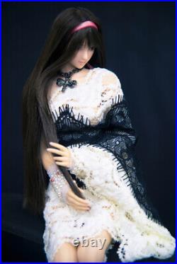 1/6 SNH48A Ob27 Anime Girl Head Sculpt Planted Hair Model Fit 12'' Figure Body