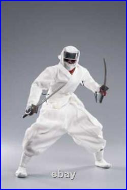 1/6 Scale EdStar White Undead Ninja Army Soldier Figure ESS-001B With Weapon Toy