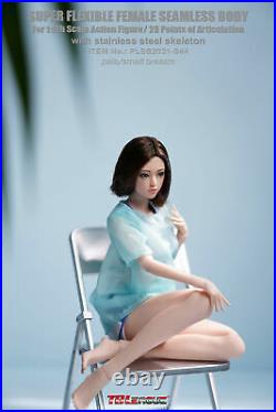 1/6 Scale TBLeague S44 Female Flexible Pale Skin Small Bust Seamless Body Model