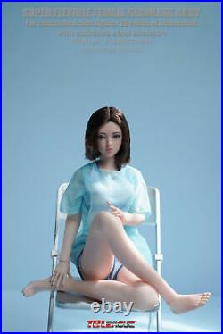 1/6 Scale TBLeague S44 Female Flexible Pale Skin Small Bust Seamless Body Model