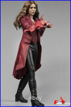 1/6 Scarlet Witch 3.0 Combat Suit Witch Soldier Action Figure Doll Model Set Toy