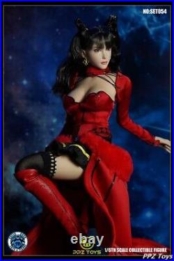1/6 Super Duck Acction Figure Female Magic Girl Clothes Set withHead Set054