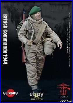 1/6 Ujindou Military Action Figure British Commando 1944 UD9013 Model Toys