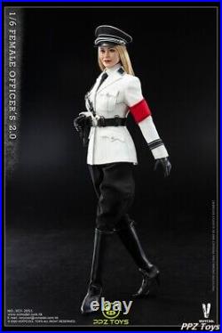 1/6 VeryCool Female Figure SS Officer 2.0 White Uniform Toy VCF-2051 VCF2051