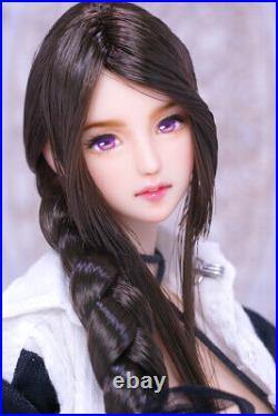 1/6 obitsu Beauty Girl Head Sculpt Long Hair Fit 12inch PH UD LD Figure Body Toy