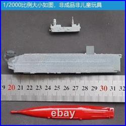 1/600 Italian aircraft carrier Cavour Unpainted Model Kit 3D Printed