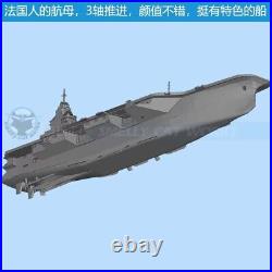 1/700/1250 France PANG Aircraft Carrier white resin Model Kit