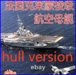1/700 Brazilian Aircraft Carrier Clemenceau Class hull 3d Print Kit Unassembled