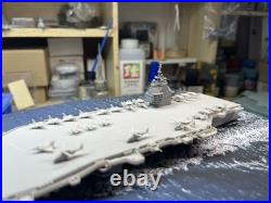 1/700 French Aircraft Carrier France Libre Unpainted Kit Resin Model