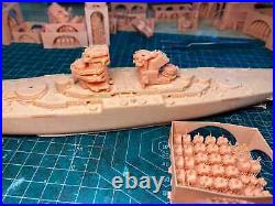 1/700 French Battleship Burgundy (waterline/full hull)3D Printed resin kit