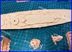 1/700 French Battleship Burgundy (waterline/full hull)3D Printed resin kit