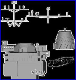 1/700 G-094 CVN65 Nuclear Powered Aircraft Carrier Model 1960Y 3D Resin Kit Boat