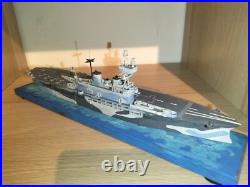 1/700 HMS EAGLE 1942 scratchbuilt and painted waterline model 1/700 HMS EAGLE 1942 scratchbuilt and painted waterline model